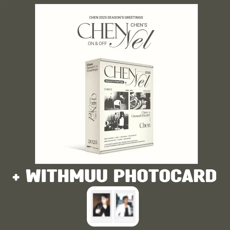 [Pre-Order] Chen 2025 Season's Greetings + WITHMUU Photocard