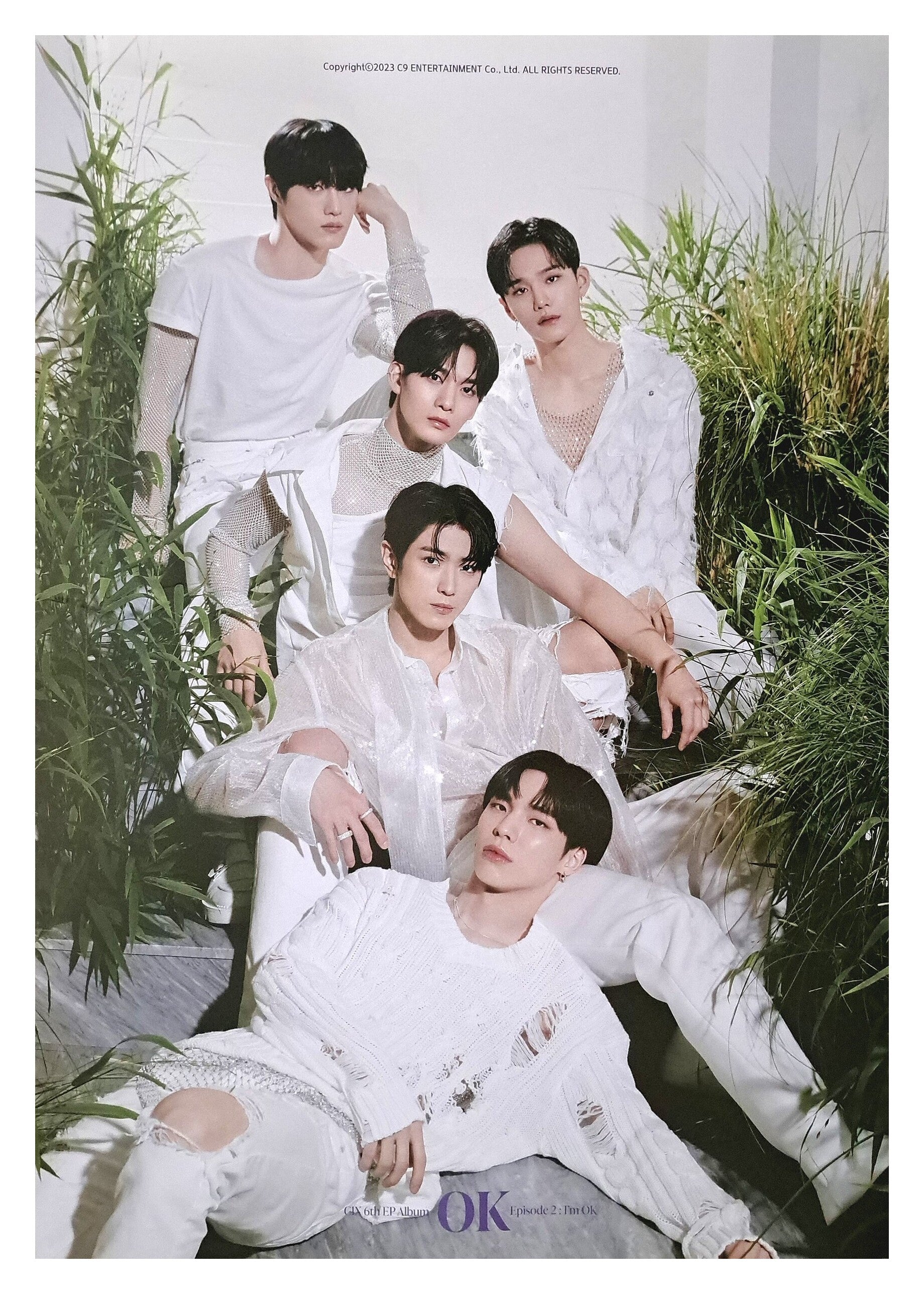 CIX 6th EP Album 'OK' Episode 2 : I'm OK Official Poster - Photo Conce ...