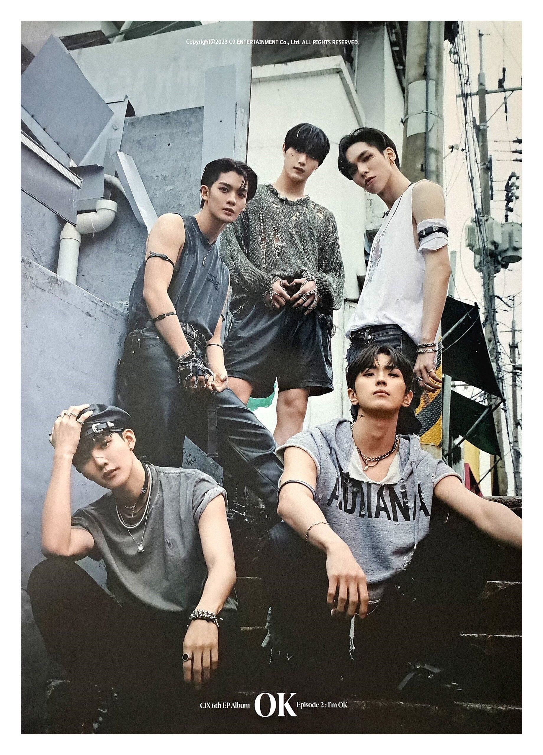 CIX 6th EP Album 'OK' Episode 2 : I'm OK Official Poster - Photo Conce ...