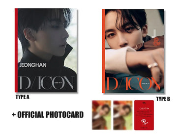 D-Icon Issue N°17 JEONGHAN, WONWOO : Just, Two of us! (Jeonghan Ver.) + Photocard