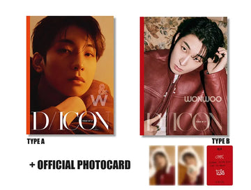 D-Icon Issue N°17 JEONGHAN, WONWOO : Just, Two of us! (Wonwoo Ver.) + Photocard
