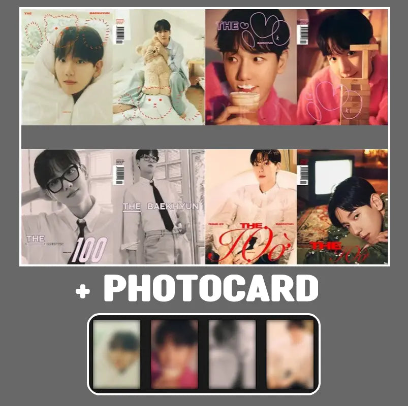 [Pre-Order] D-Icon Issue N°25 BAEKHYUN + Photocard