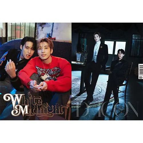 D-Icon Issue N°26 SEVENTEEN Wonwoo &amp; Mingyu (White Midnight Unit) + Photocard