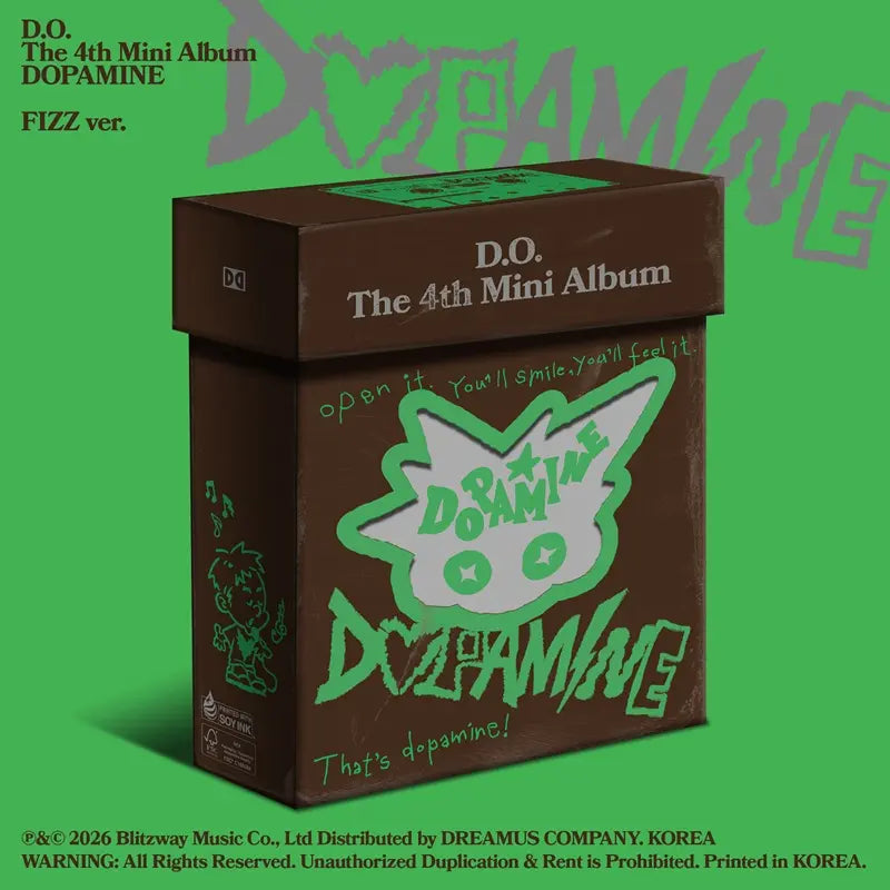 [Pre-Order] D.O. 4th Mini Album - DOPAMINE (Fizz Ver.)