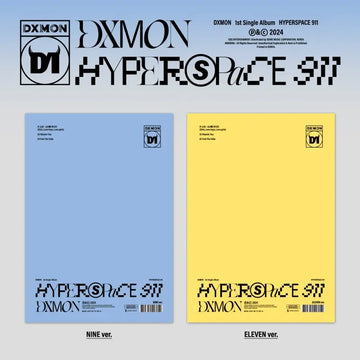 DXMON 1st Single Album - HYPERSPACE 911