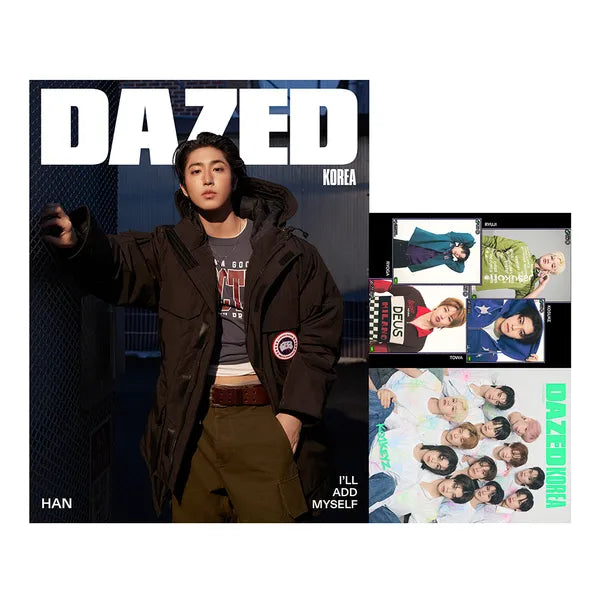 [Pre-Order] Dazed &amp; Confused Korea Magazine Winter 2026 Edition [Cover : Stray Kids Han]
