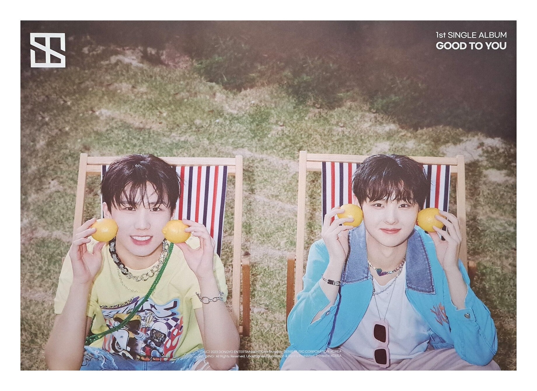 NINE to SIX 1st Single Album Good to You Official Poster - Photo Concept Off