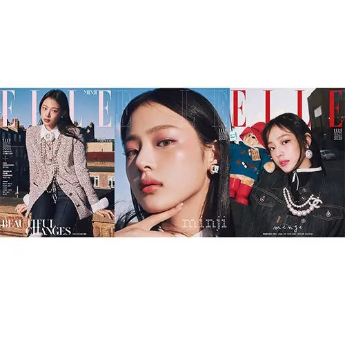 ELLE Magazine 2025-1 [Cover : NewJeans Minji]