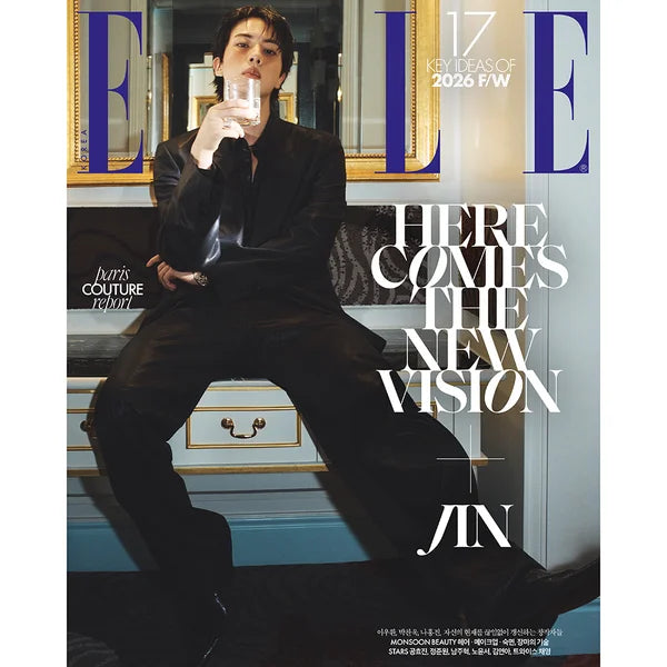[Pre-Order] ELLE Magazine 2026-08 [Cover : Jin]