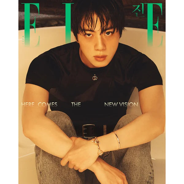 [Pre-Order] ELLE Magazine 2026-08 [Cover : Jin]