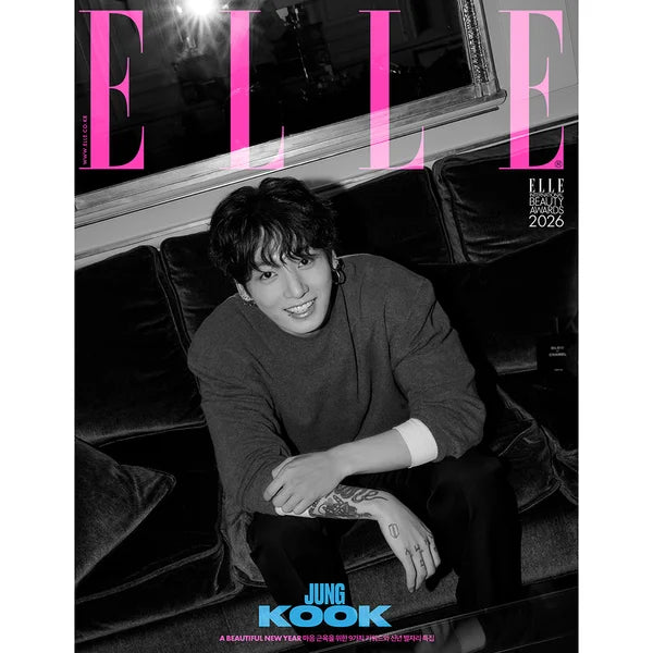 [Pre-Order] ELLE Magazine 2026-1 [Cover : Jungkook]
