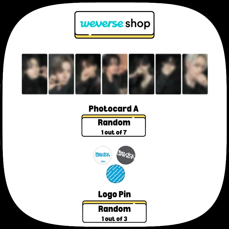 ENHYPEN 7th Mini Album - THE SIN : VANISH + Weverse Shop Benefit ENHYPEN 7th Mini Album - THE SIN : VANISH + Weverse Shop Benefit