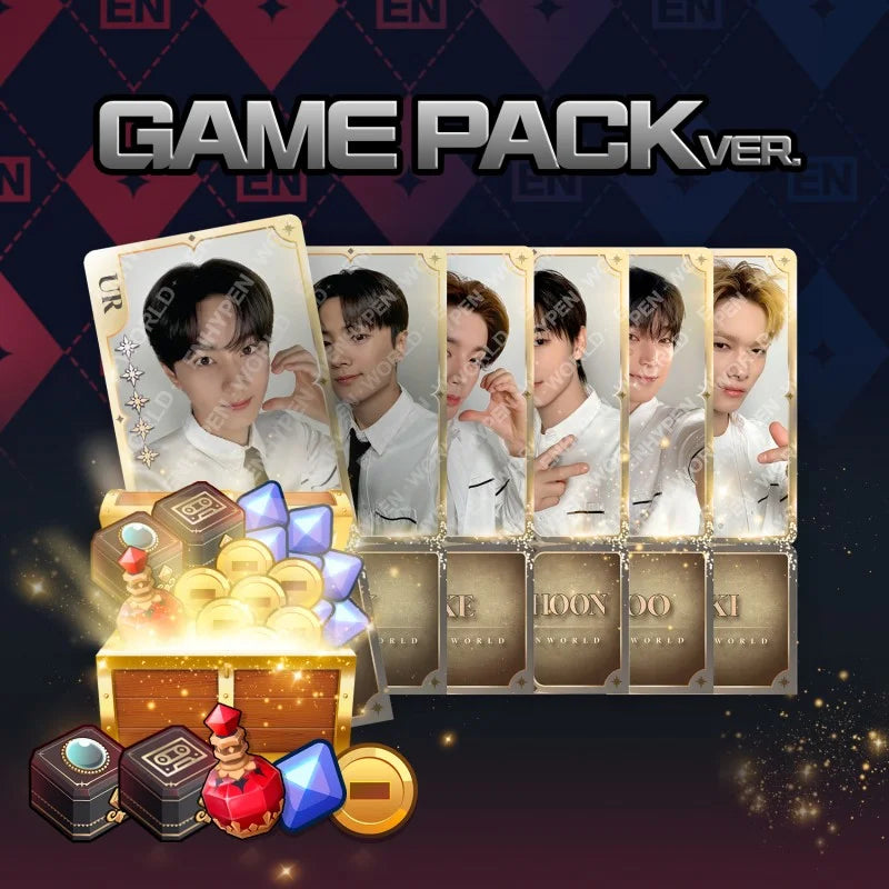 [Pre-Order] ENHYPEN World Coupon Card Collection (After School Game Pack Ver.)