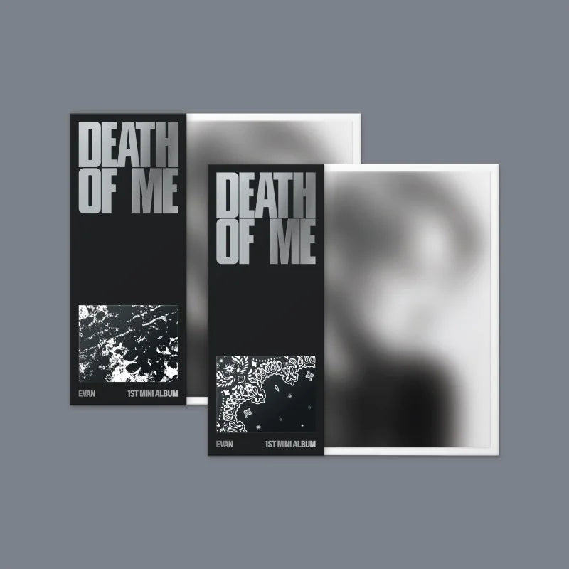 [Pre-Order] EVAN 1st Mini Album - DEATH OF ME (Bandana Ver.)