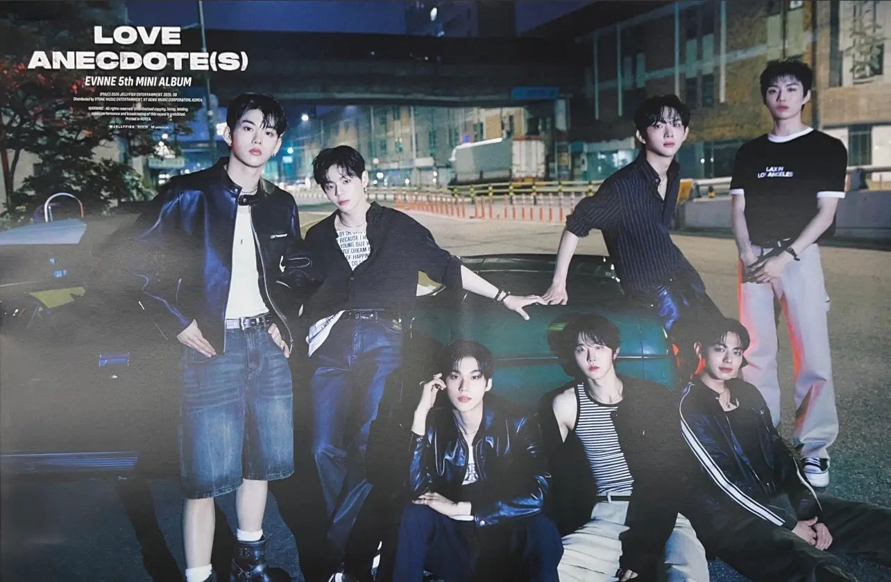 EVNNE 5th Mini Album LOVE ANECDOTE(S) Official Poster - Photo Concept Cheeky