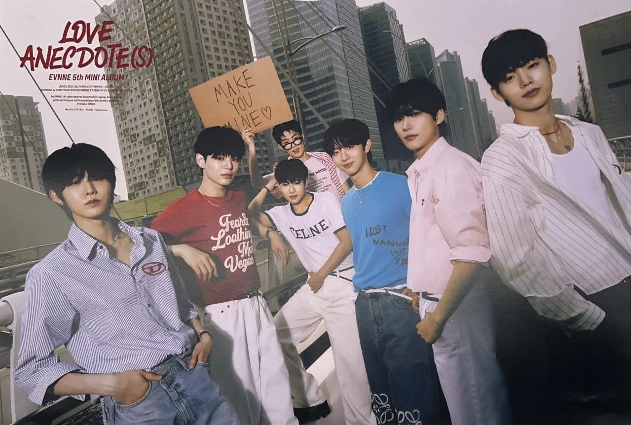 EVNNE 5th Mini Album LOVE ANECDOTE(S) Official Poster - Photo Concept Mellow