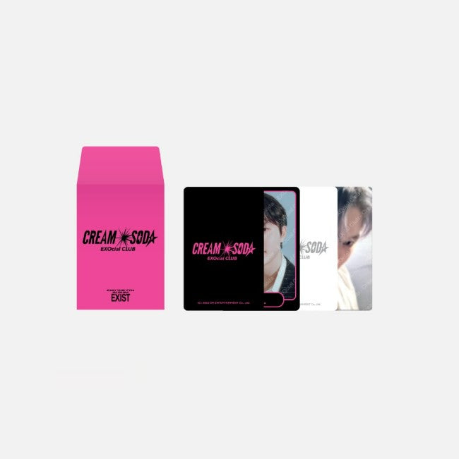 [Pre-Order] EXO EXOcial Club Cream Soda Official Merchandise - RANDOM TRADING CARD SET
