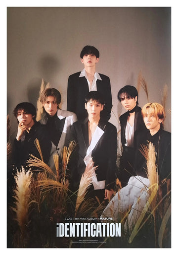 E'Last 4th Mini Album IDENTIFICATION Official Poster - Photo Concept M