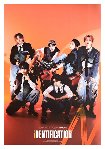 E'Last 4th Mini Album IDENTIFICATION Official Poster - Photo Concept N