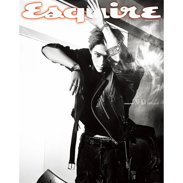 [Pre-Order] Esquire Magazine 2026-07 [Cover : ENHYPEN Jungwon &amp; Ni-ki]
