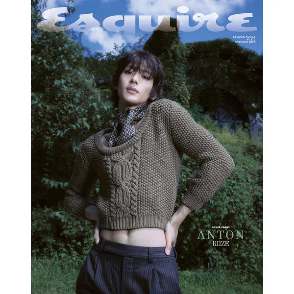 [Pre-Order] Esquire Magazine 2026-10 [Cover : RIIZE Anton]