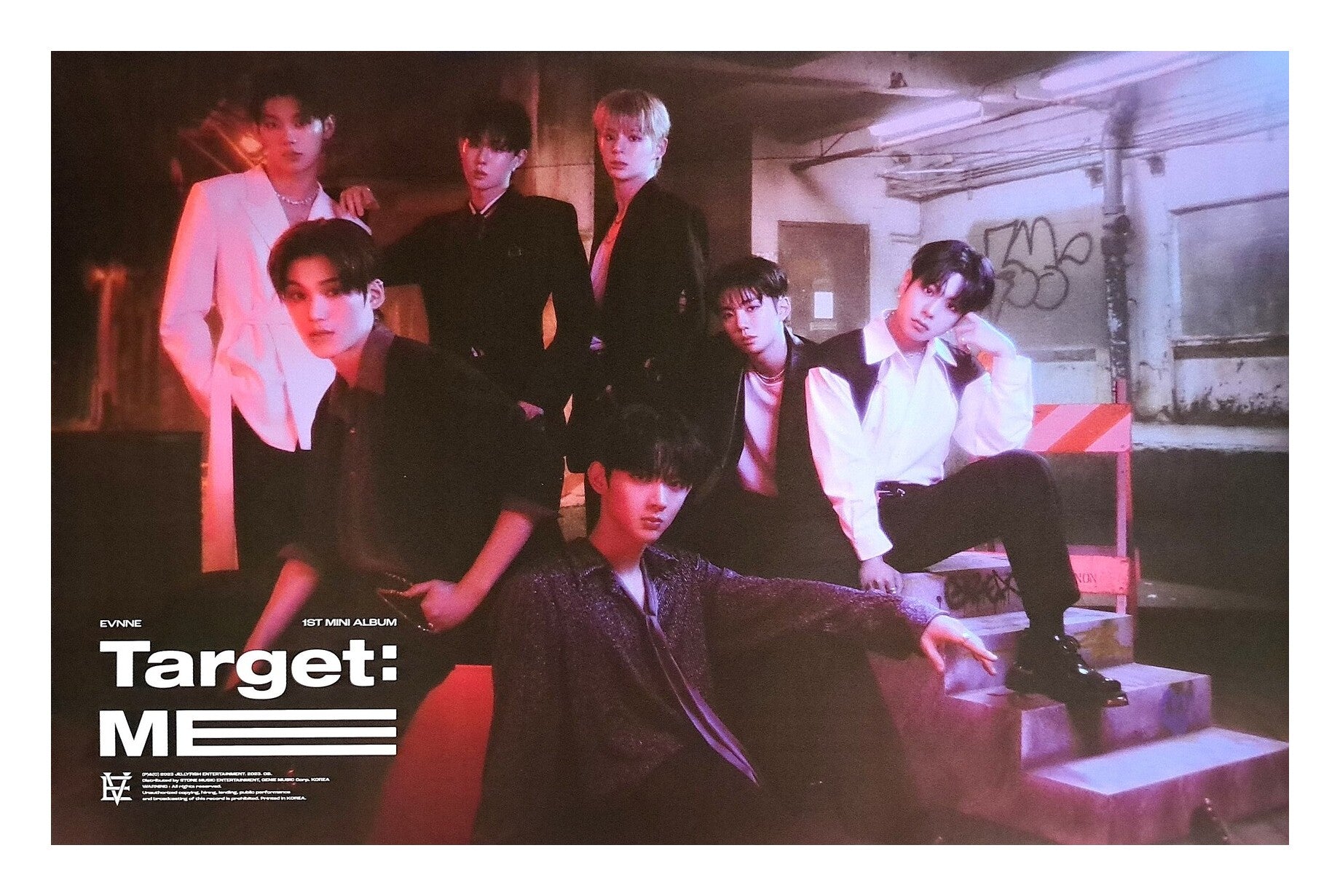 Target Me Background EVNNE 1st Mini Album Target : Me Official Poster - Photo Concept E ...