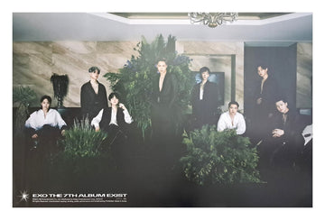 EXO 7th Album EXIST (Photobook Ver.) Official Poster - Photo Concept E