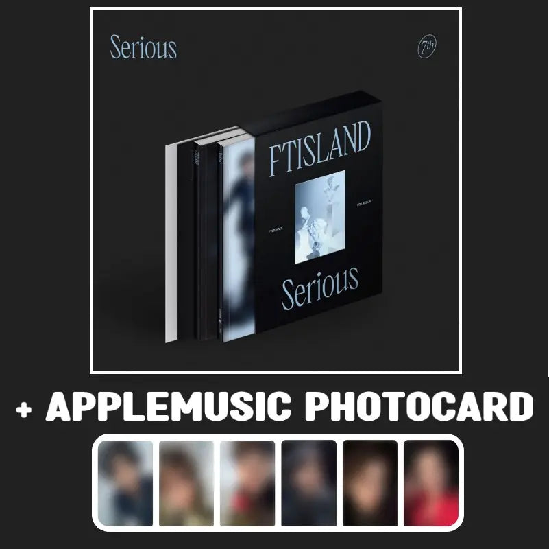 FTISLAND 7th Album - Serious + APPLEMUSIC Photocard