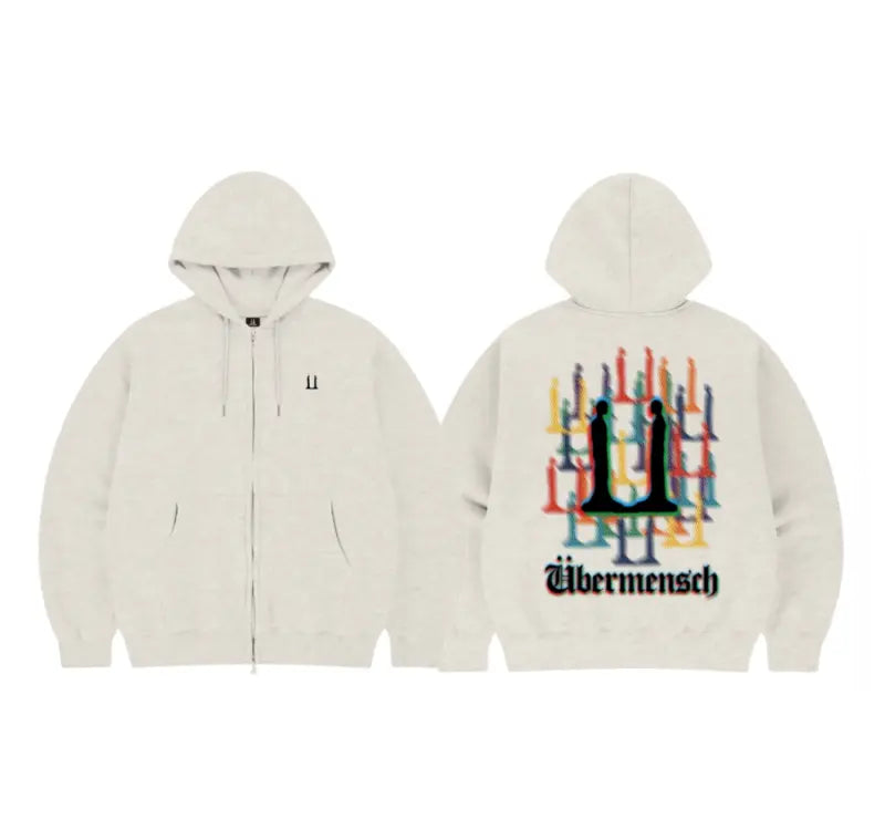 [Pre-Order] G-DRAGON 2025 World Tour Übermensch Official Merchandise - Zip-Up Hoodie