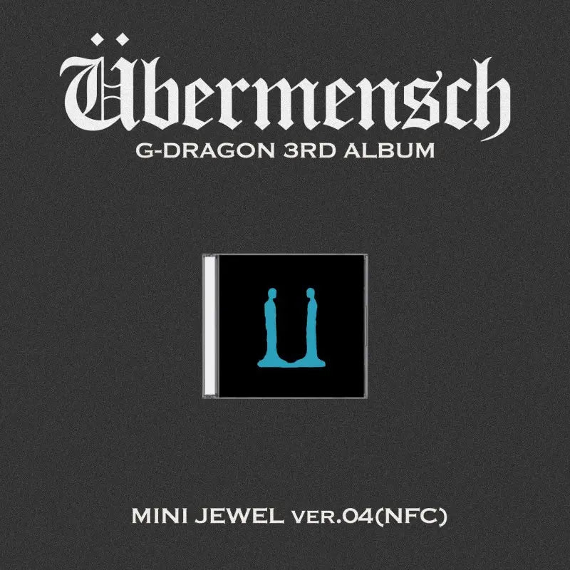G-DRAGON 3rd Album - Übermensch (Mini Jewel Case Ver.) + APPLEMUSIC Photocard