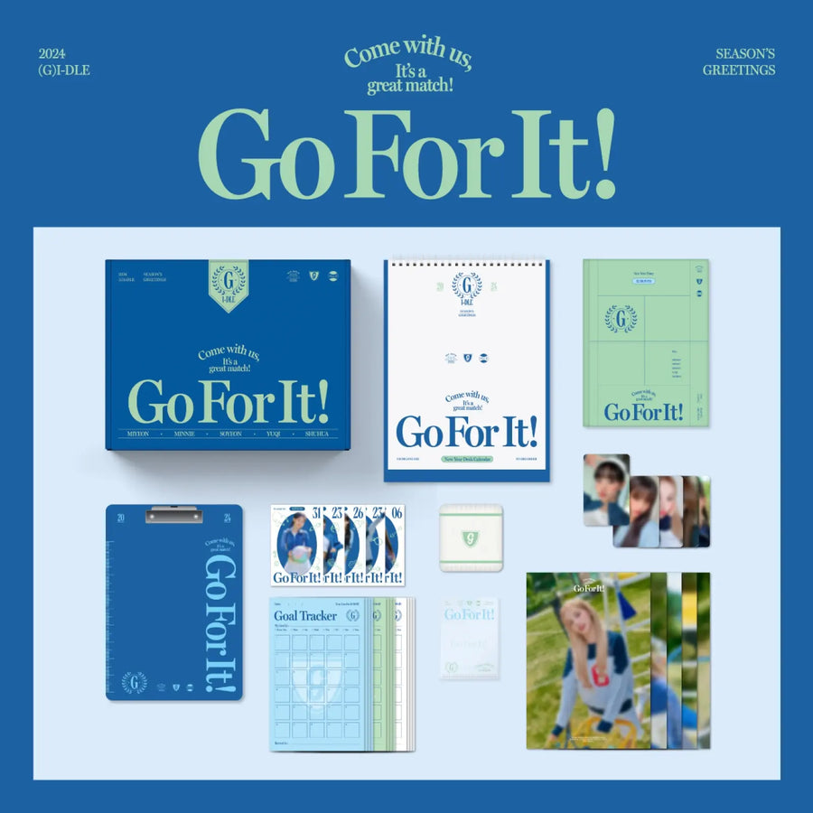[Pre-Order] (G)I-DLE 2024 Season's Greetings - GO FOR IT!