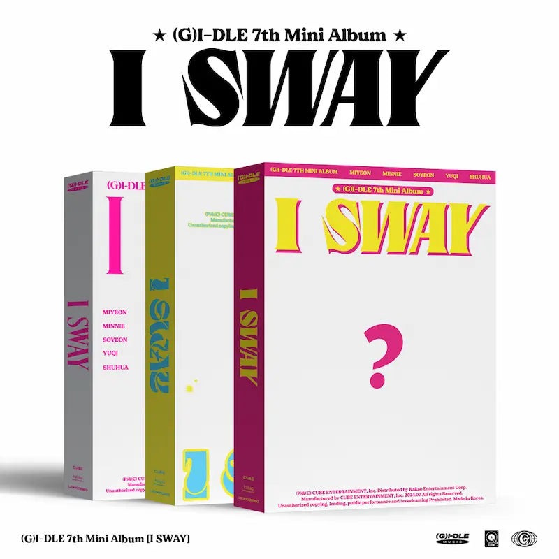 (G)I-DLE 7th Mini Album - I SWAY