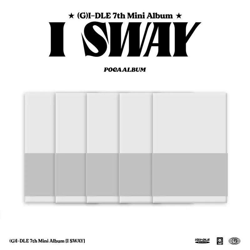 (G)I-DLE 7th Mini Album - I SWAY (Poca Album)