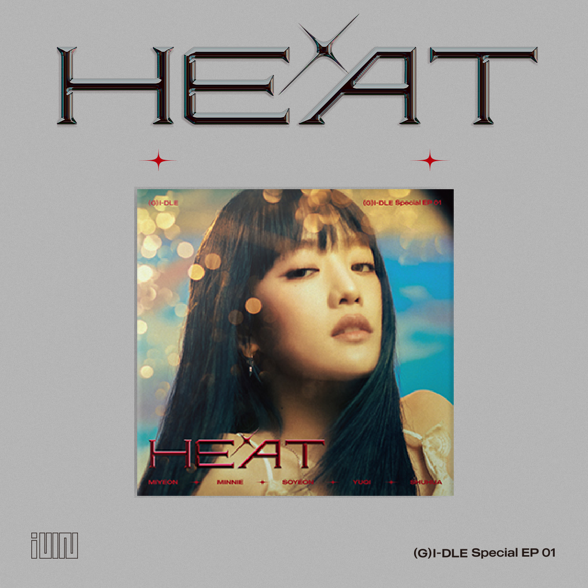 (G)I-DLE Special Album - HEAT (Digipack Ver.)