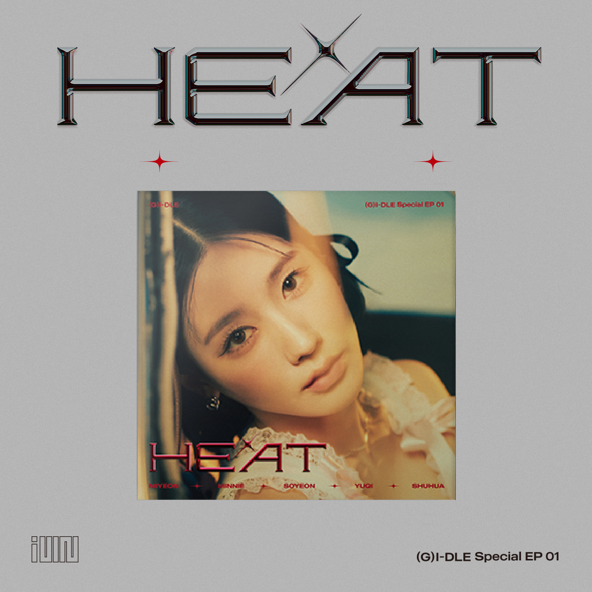 (G)I-DLE Special Album - HEAT (Digipack Ver.)