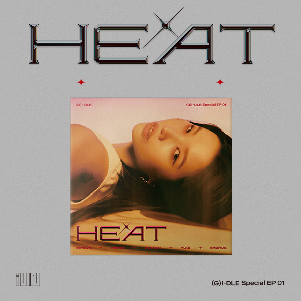 (G)I-DLE Special Album - HEAT (Digipack Ver.)