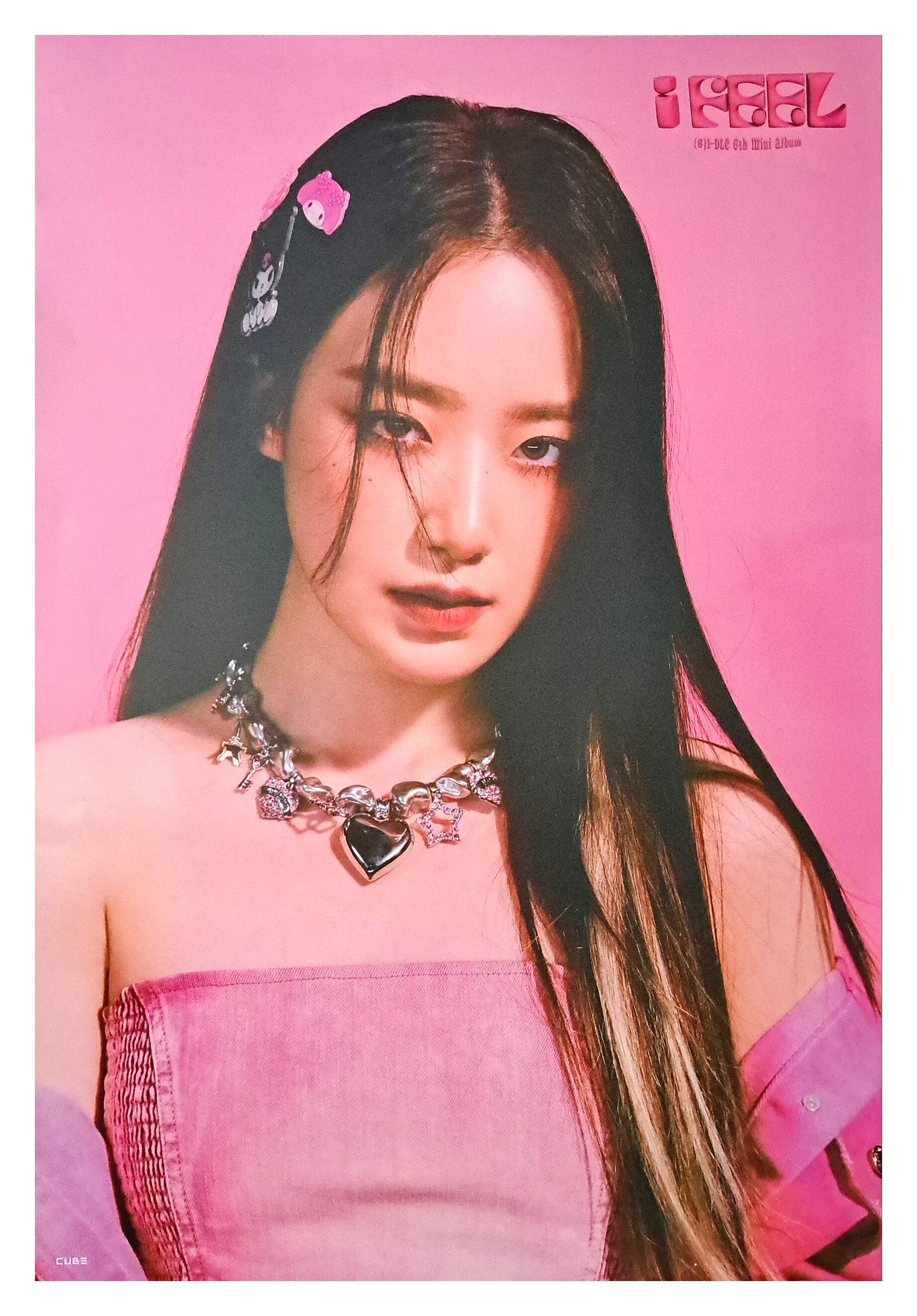 (G)I-DLE 6th Mini Album I Feel (Jewel Case Ver.) Official Poster - Photo Concept Shuhua