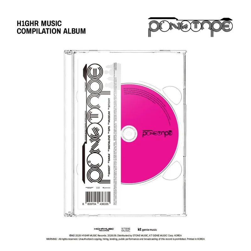 [Pre-Order] H1GHR MUSIC EP Album - PINK TAPE