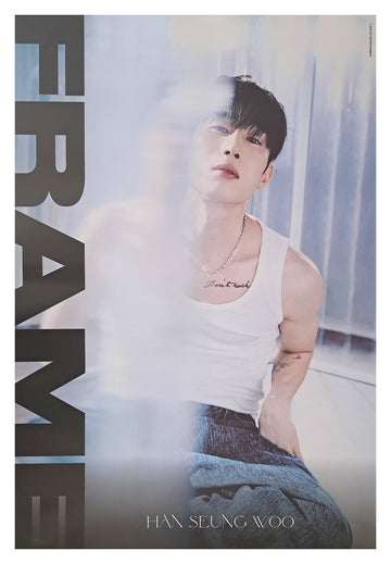 Han Seung Woo 3rd Mini Album FRAME Official Poster - Photo Concept Mirror