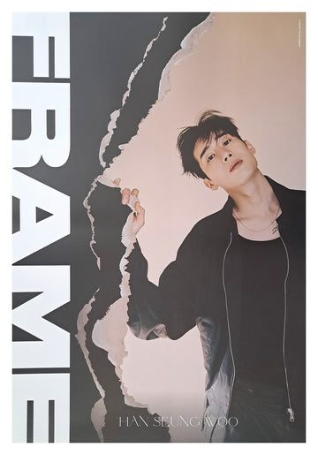 Han Seung Woo 3rd Mini Album FRAME Official Poster - Photo Concept Watch