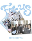 Hearts2Hearts 1st Mini Album - FOCUS (Photobook Ver.) + APPLEMUSIC Lucky Draw Photocard