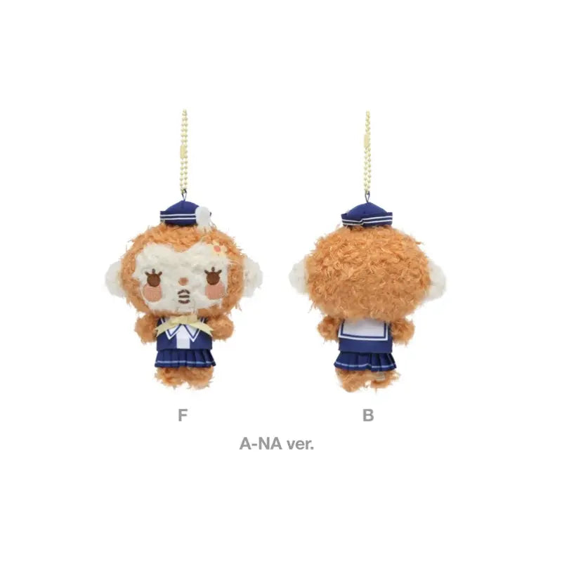 Hearts2Hearts Lemon Tang Official Merchandise - Marine Look Doll Keyring