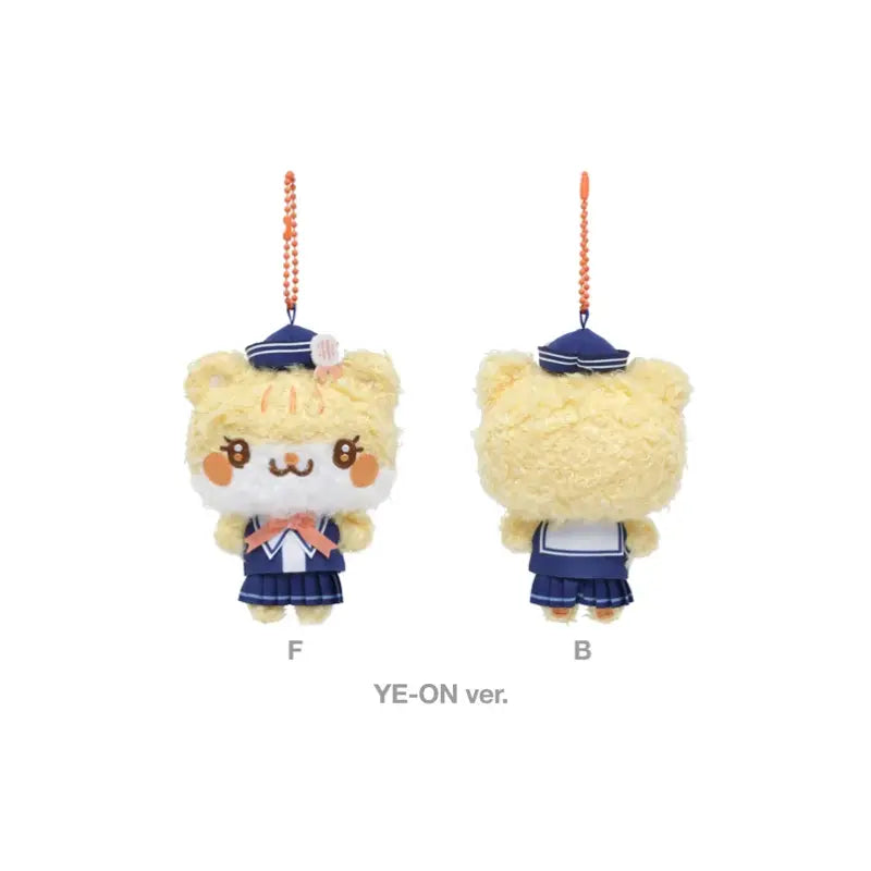 Hearts2Hearts Lemon Tang Official Merchandise - Marine Look Doll Keyring