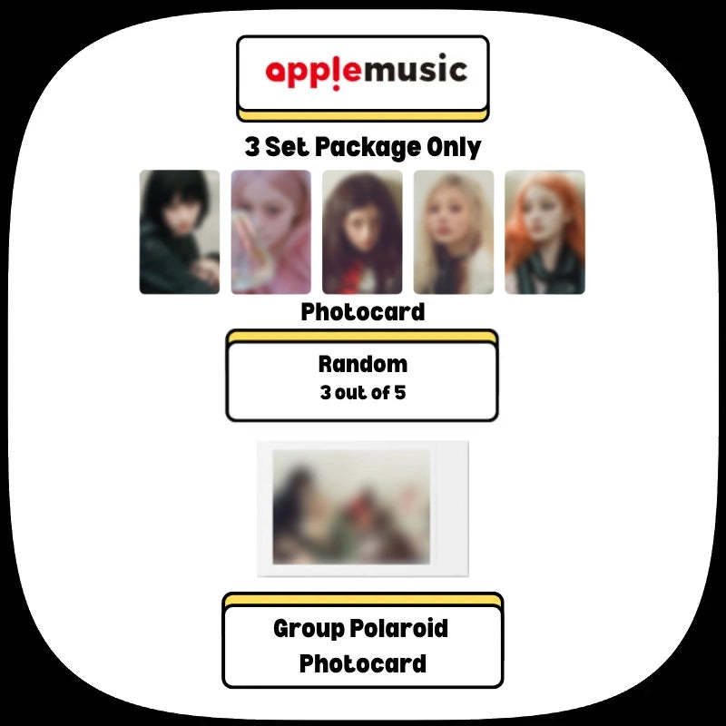 ILLIT 4th Mini Album - MAMIHLAPINATAPAI + APPLEMUSIC Photocard