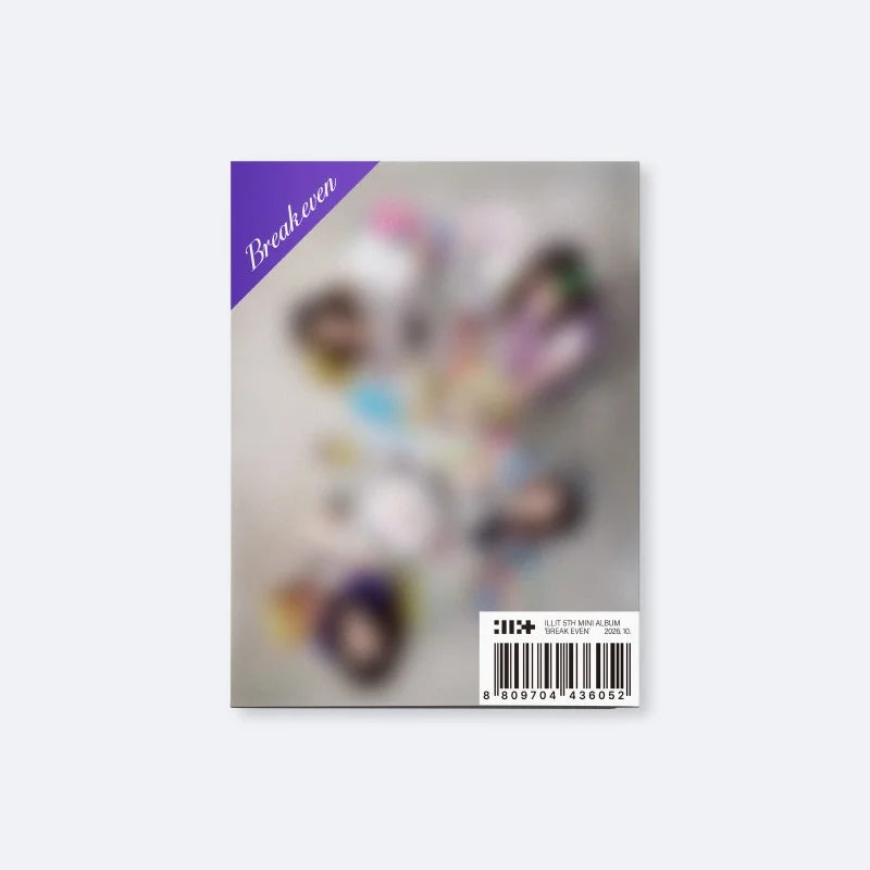 [Pre-Order] ILLIT 5th Mini Album - BREAK EVEN (Weverse Albums Ver.)