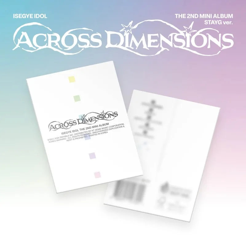 [Pre-Order] ISEGYE IDOL 2nd Mini Album - Across Dimensions (STAYG Ver.)