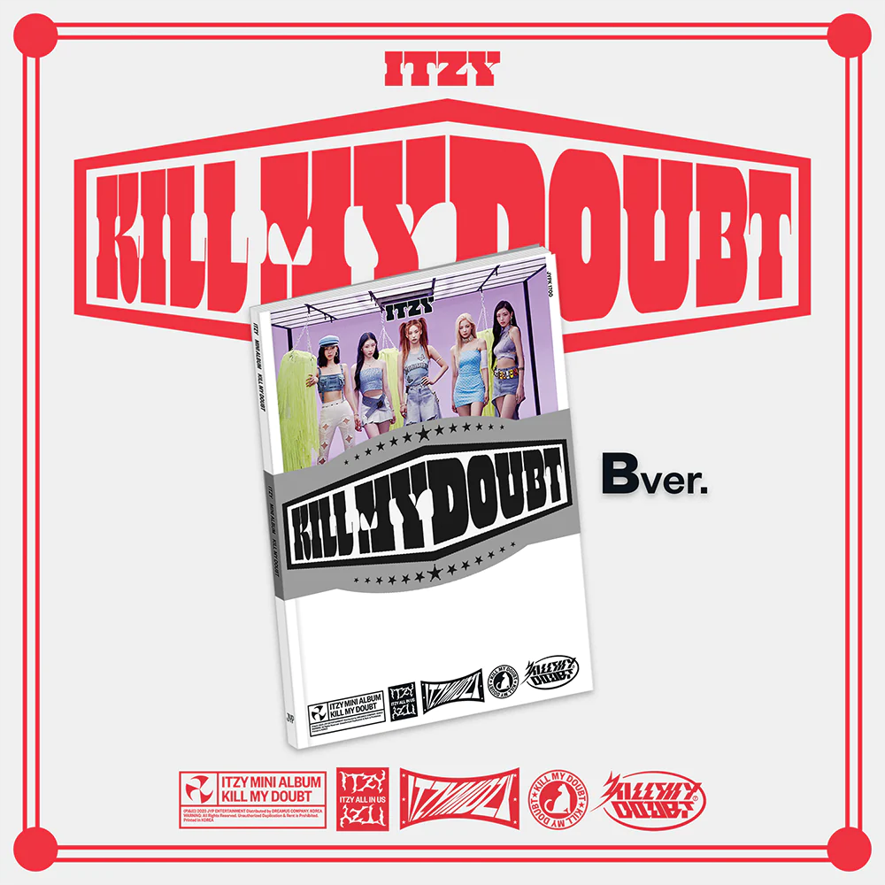 ITZY Album - Kill My Doubt (Standard) + Photocard