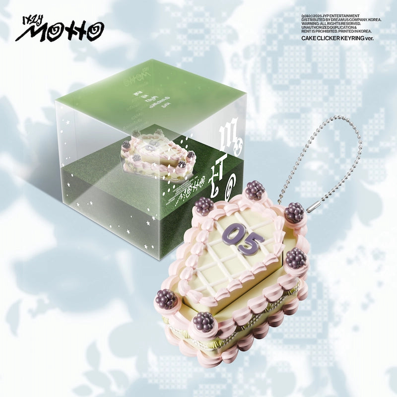 ITZY Album - Motto (Cake Clicker Keyring Ver.) + APPLEMUSIC Photocard