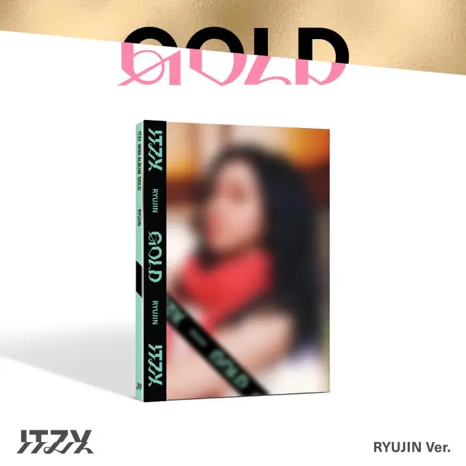 ITZY GOLD Digipack starriver 特典 トレカ リュジン ITZY Album - GOLD (Digipack Ver.) + WITHMUU Photocard