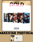 ITZY Album - GOLD (Digipack Ver.) + MAKESTAR Photocard